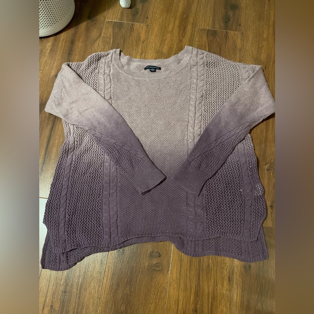 Ombré American eagle sweater